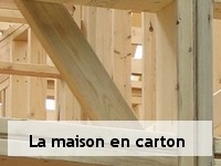 la maison en carton en Alsace maison en carton alsacienne